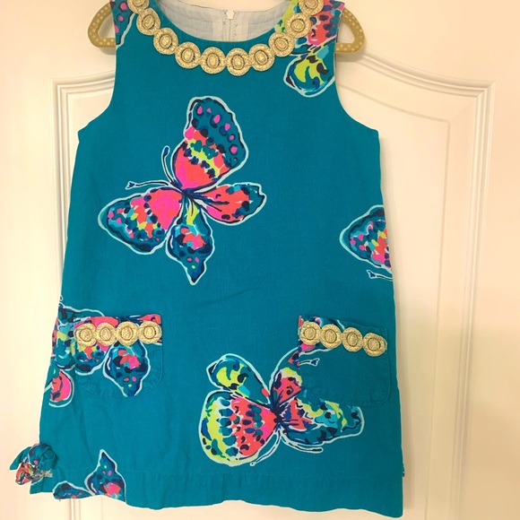 Lilly Pulitzer Other - SOLD Euc girls Lilly Pulitzer shift dress size 5